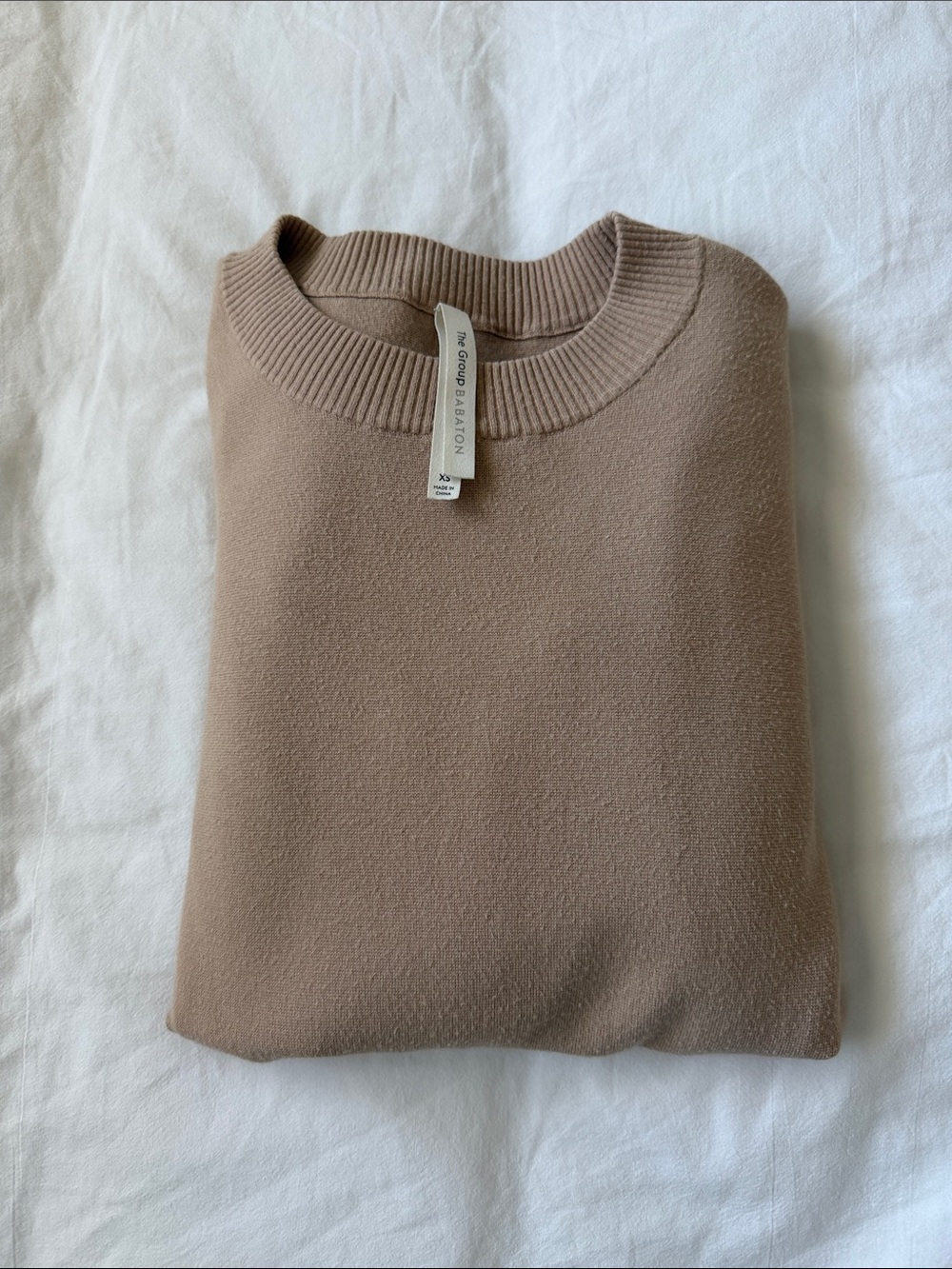 Aritzia The Group by Babaton Taupe sweater